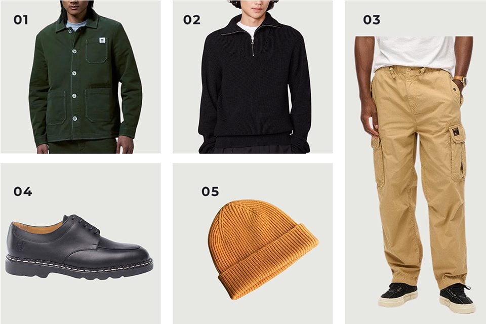 tendances mode masculine automne hiver 2024 selection mastercraft