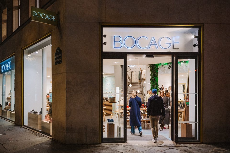 boutique bocage paris haussmann devanture