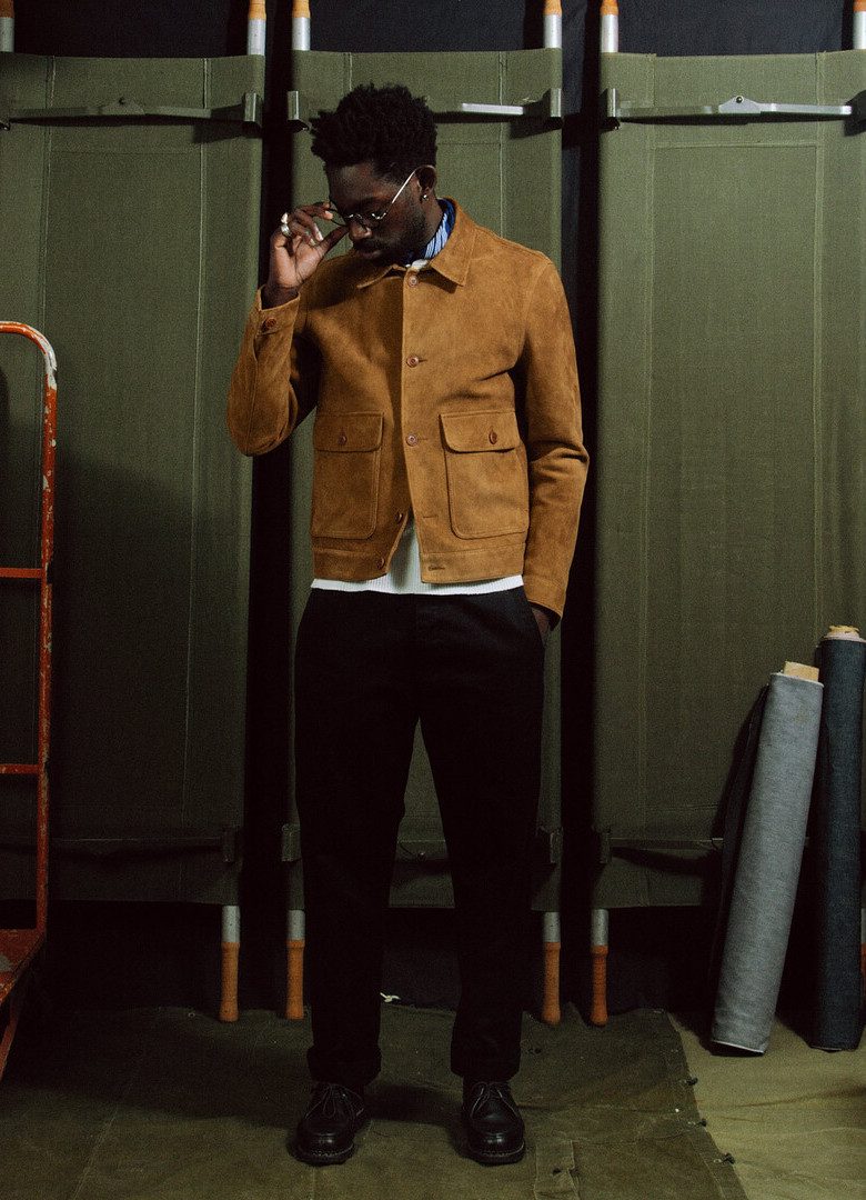 Champ Manoeuvres Blouson Cuir