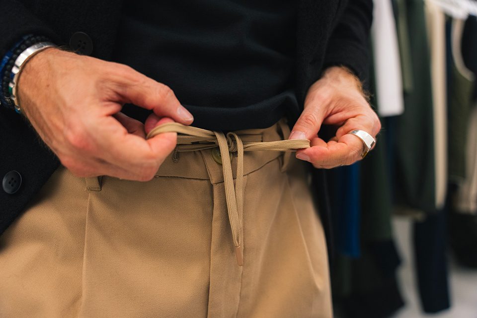 Selected pantalon plissse focus