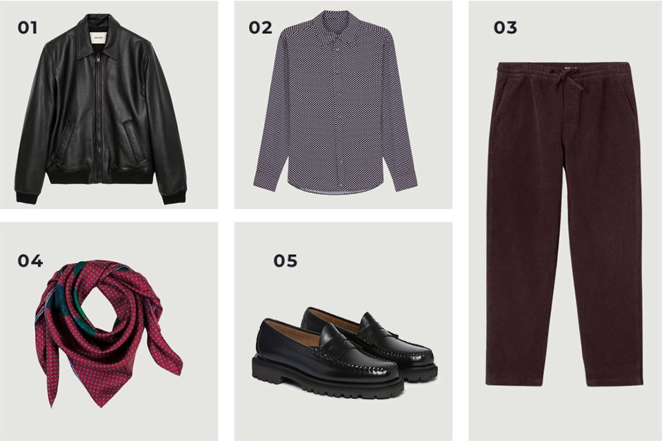 tendance mode masculine automne hiver 2024 rebel rebel look