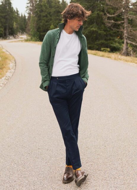The Nines Pantalon Marine