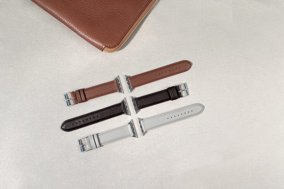 Bracelet apple watch cuir