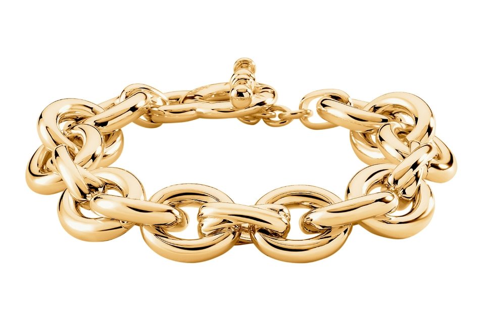 Agatha_Bracelet souple XOXO_Doré