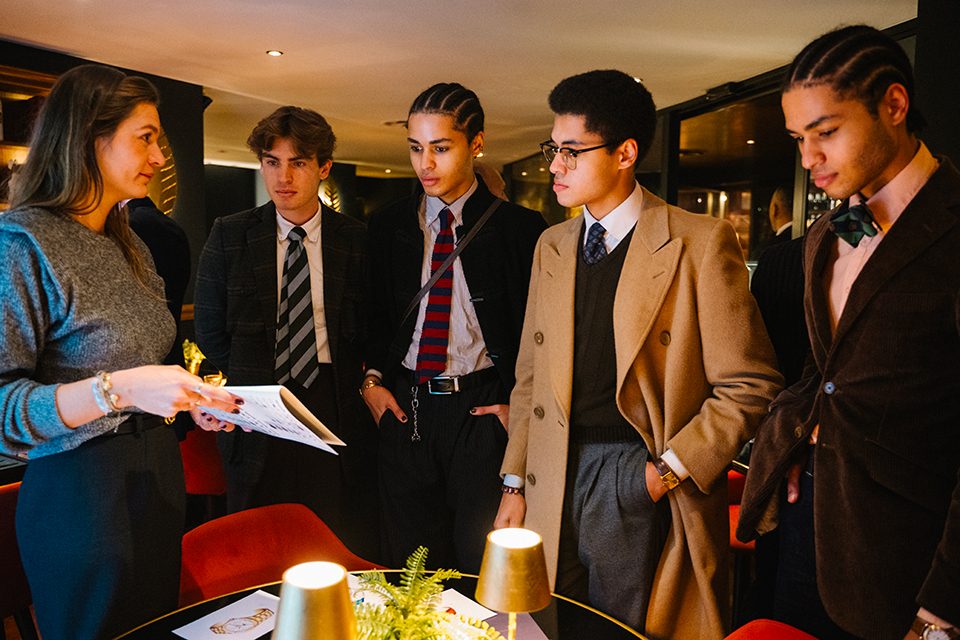 Baume Mercier soirée Clifton Berengere Distingues