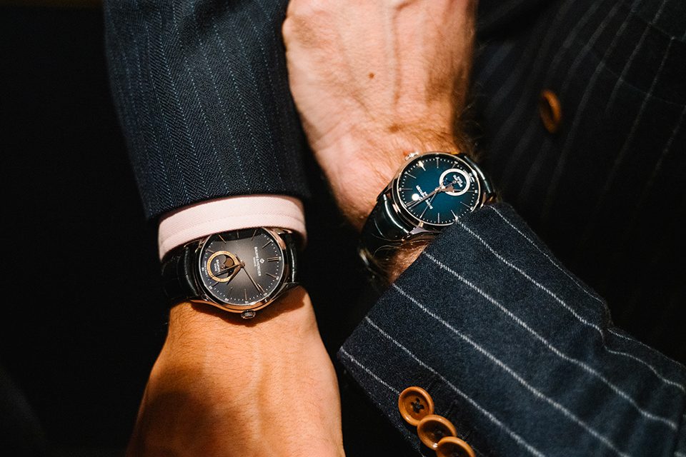 Baume Mercier soirée Clifton Clement Serge Montres