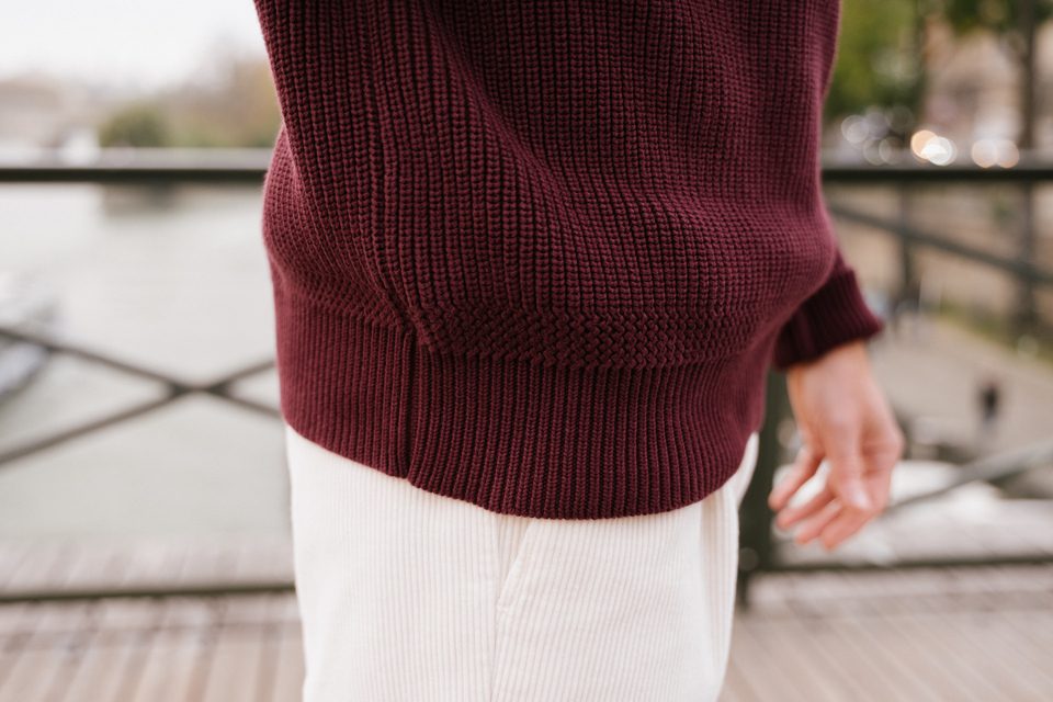 Bleu De Chauffe Pull Marin