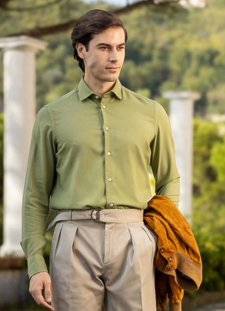 chemise élégante pour homme hiver