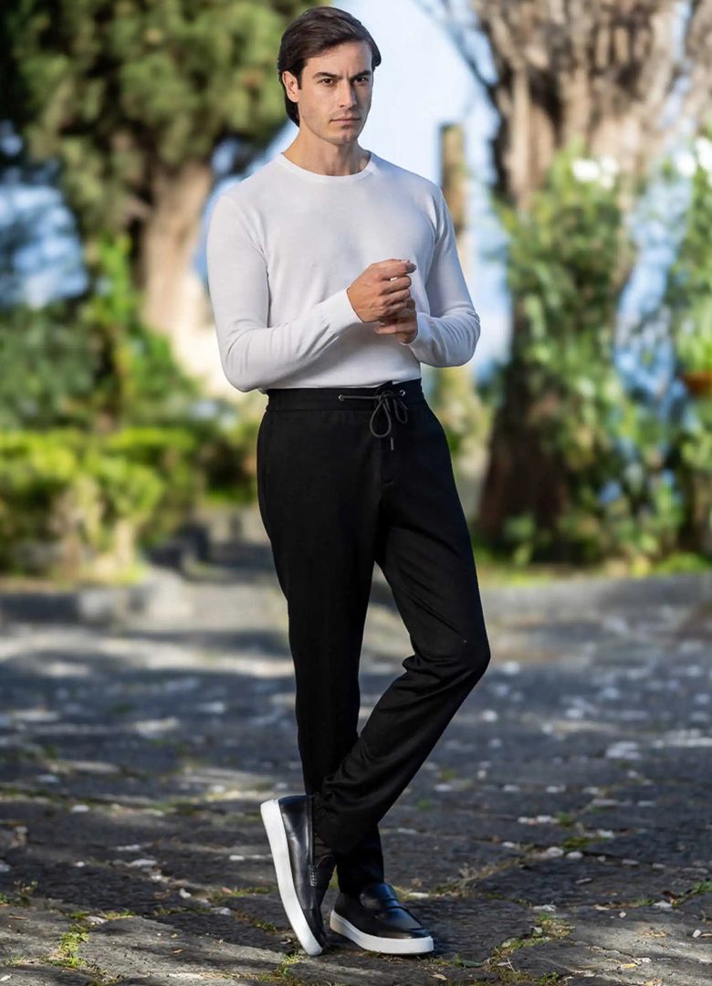pantalon détente élégant homme hiver