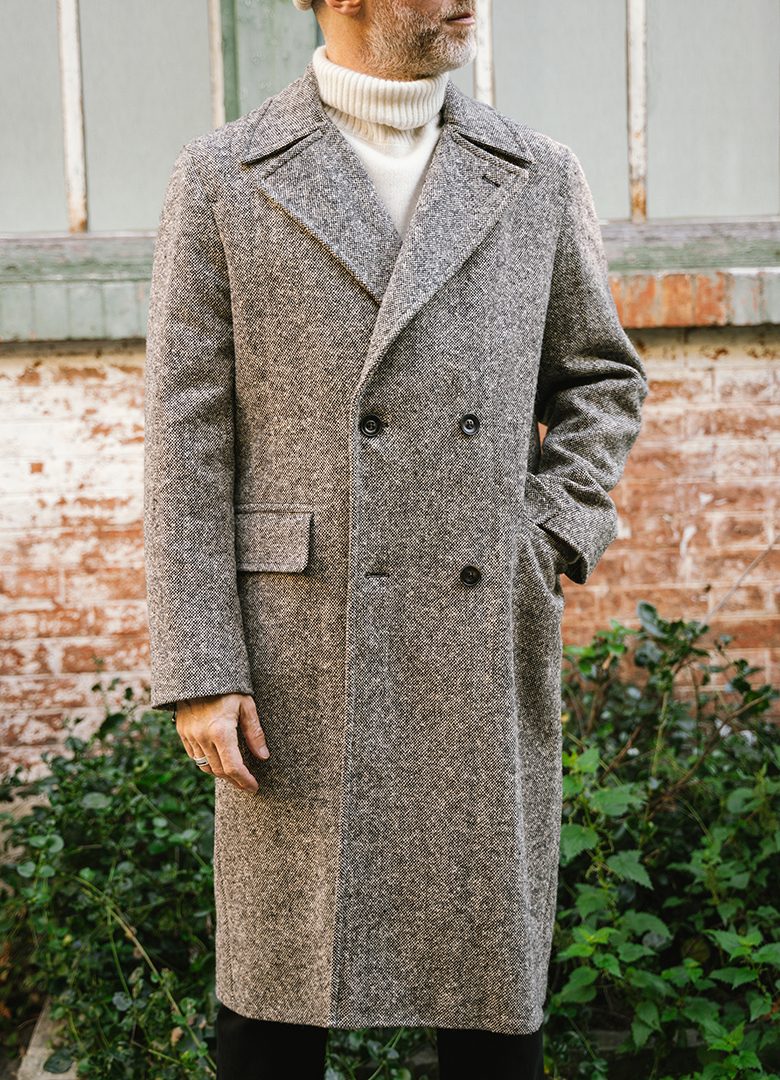 manteau croise donegal hast design