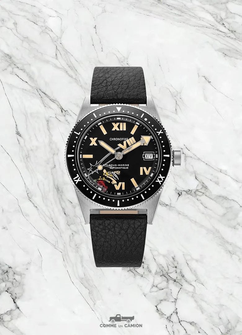 montre homme noel chronofixe asterix x seconde seconde 2