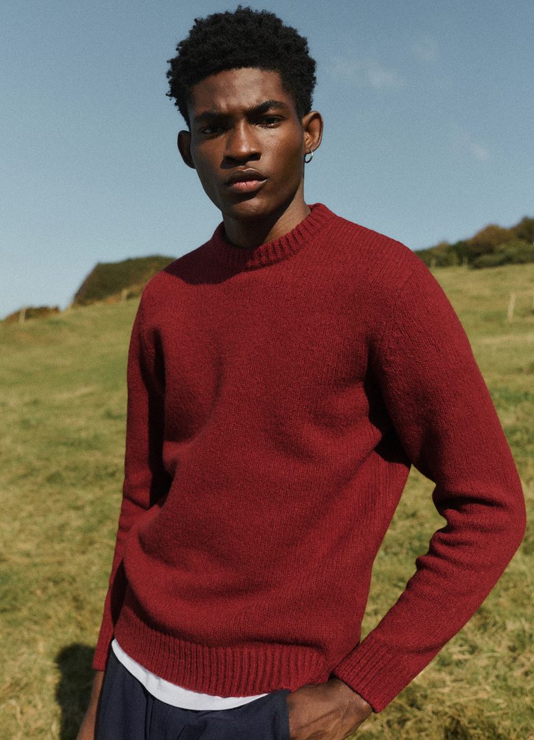 Octobre Pull Rouge