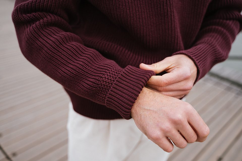 pull marin made in france bleu de chauffe cancale bordeaux manche