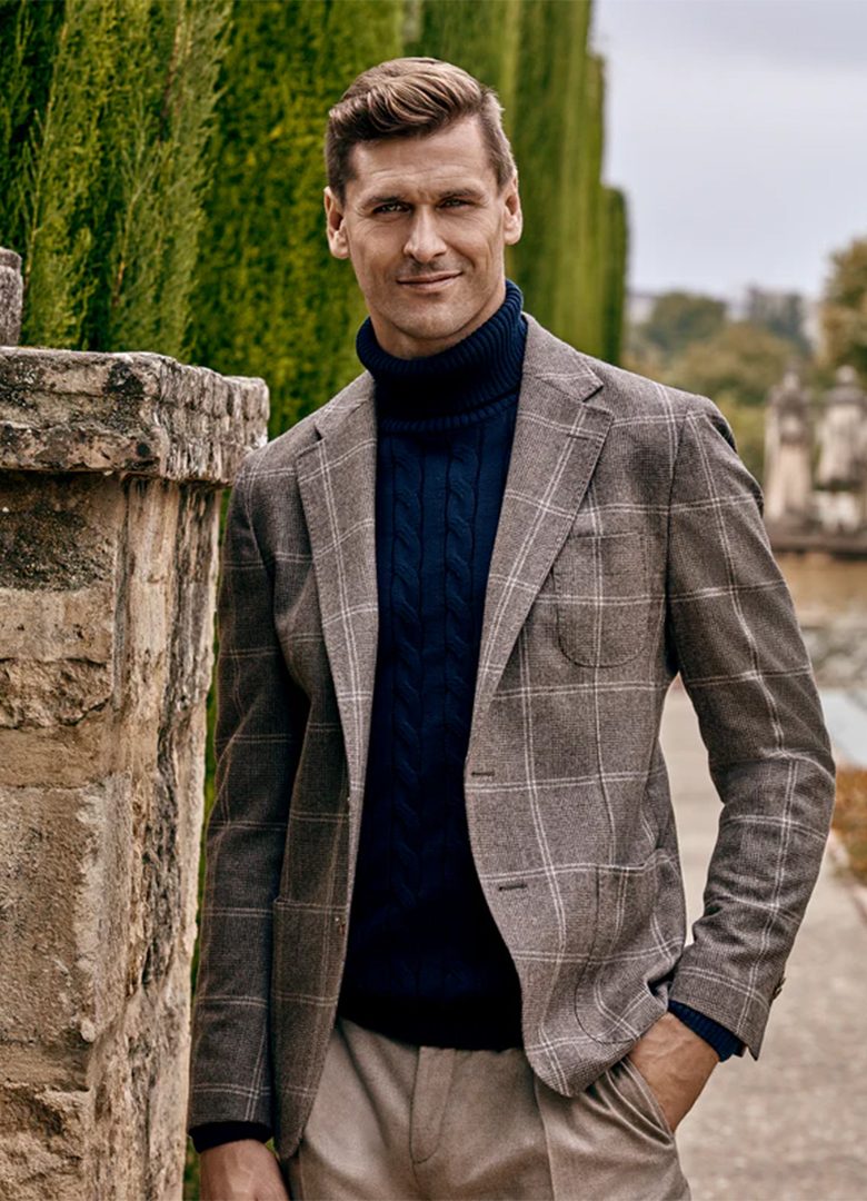 blazer prince de galles homme silbon