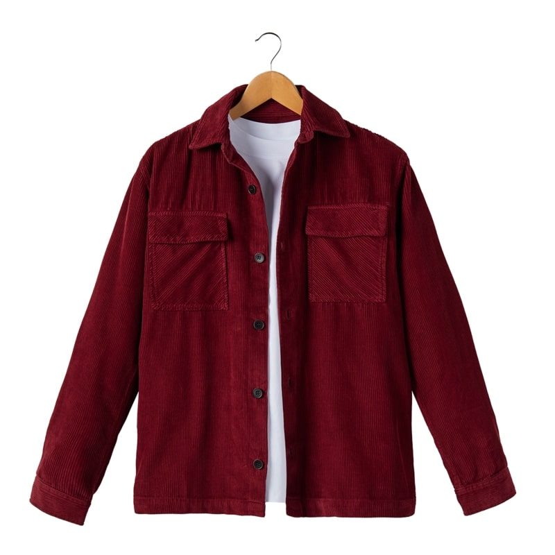 Surchemise Basus Velours Rouge
