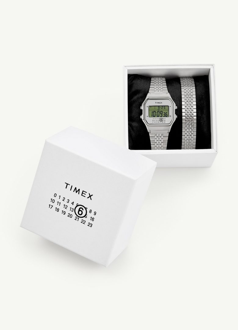 Timex x MM6 Maison Margiela_coffret montre bracelet