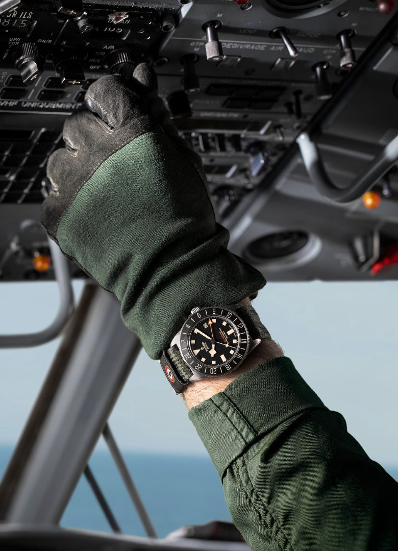 Tudor_Pelagos FXD GMT Zulu Time_Marine Nationale_Portée_Pilote