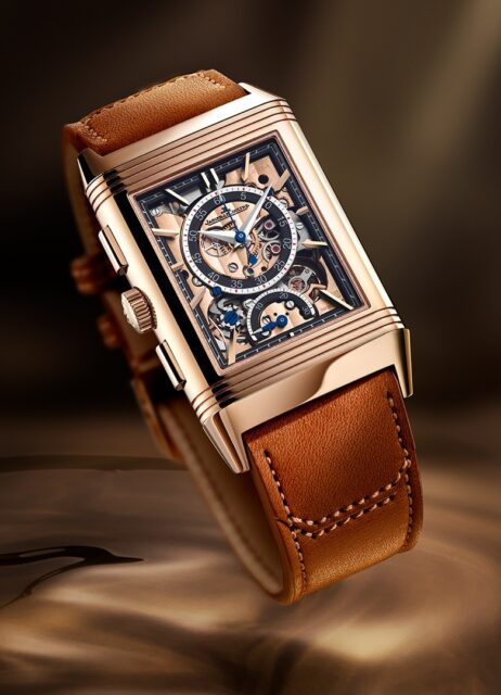 Jaeger-LeCoultre_Reverso_Tribute_Chronographe_Or rose_Cadran chronographe