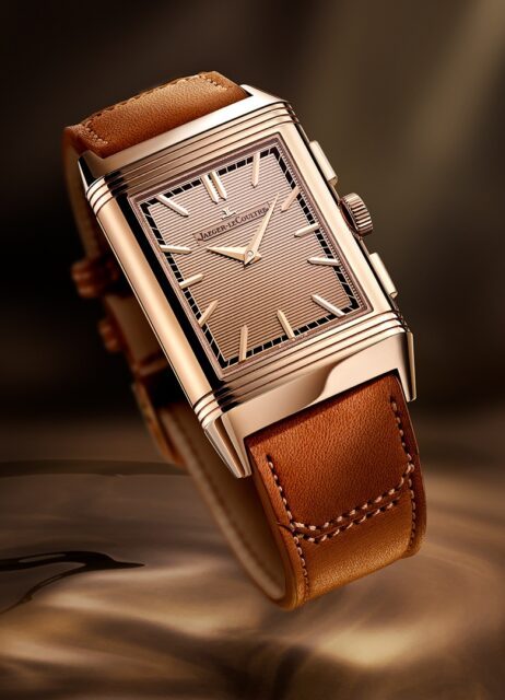 Jaeger-LeCoultre_Reverso_Tribute_Chronographe_Or rose_Cadran rectiligne