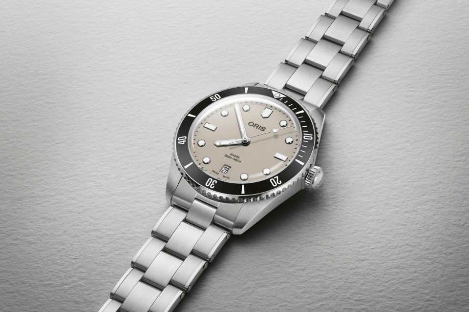 Oris_Divers Date_39 mm_Crème