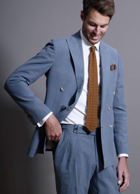 costume sur mesure bleu clair artling tendance