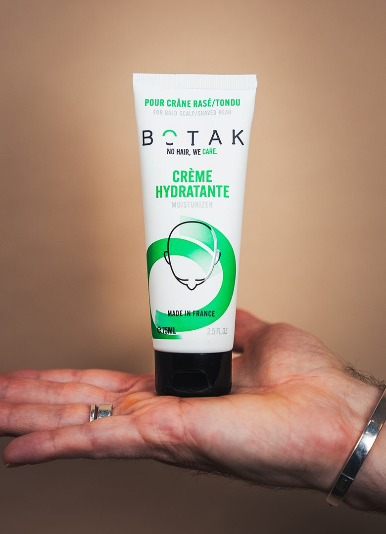 marque cosmetique homme botak hydratant crane