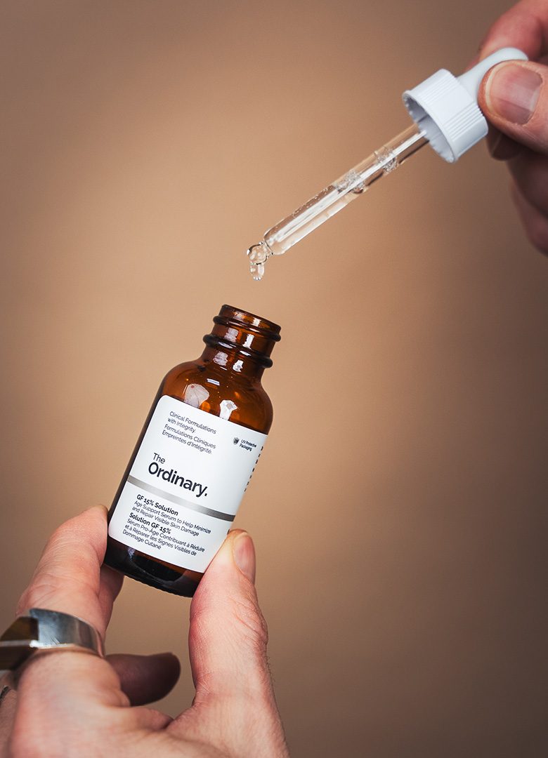 marque cosmetique homme the ordinary serum pro age
