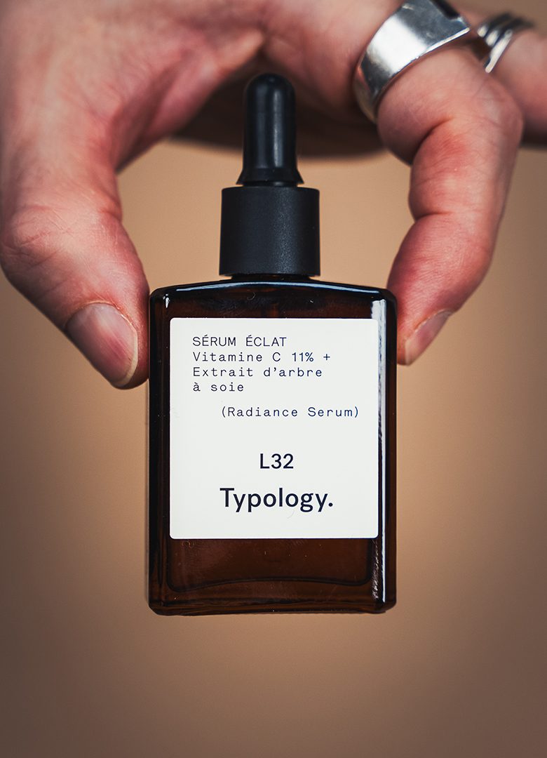 marque cosmetique homme typology serum