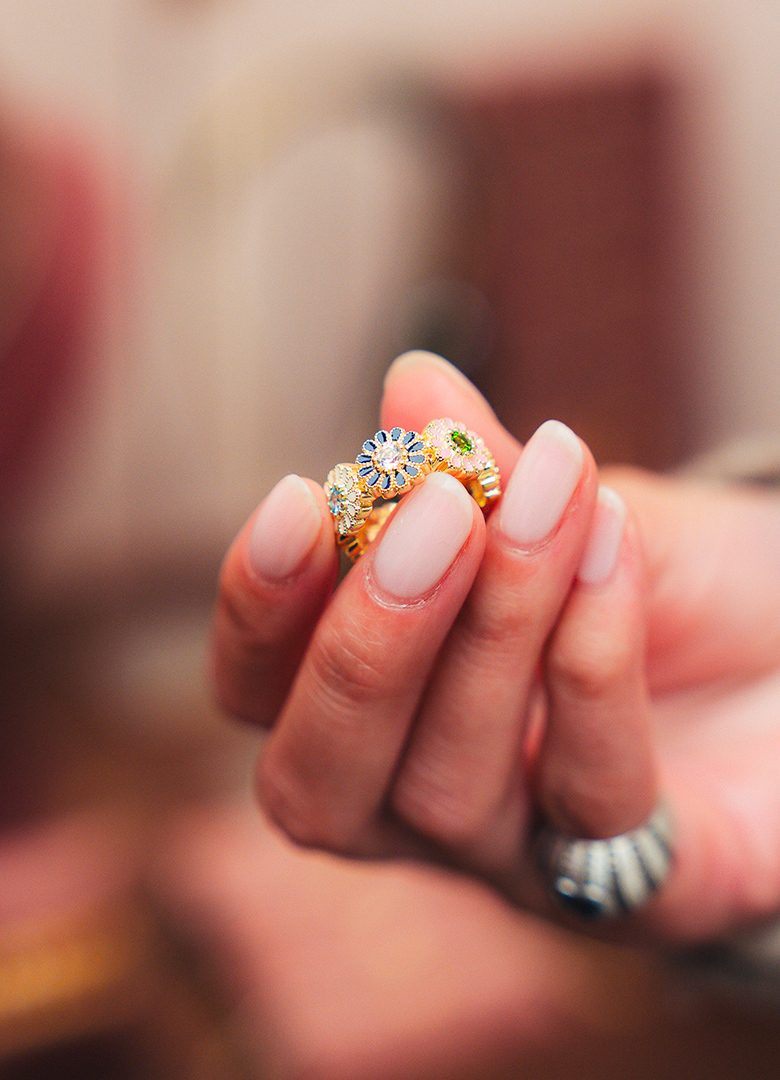 Tityaravy bague fleurs