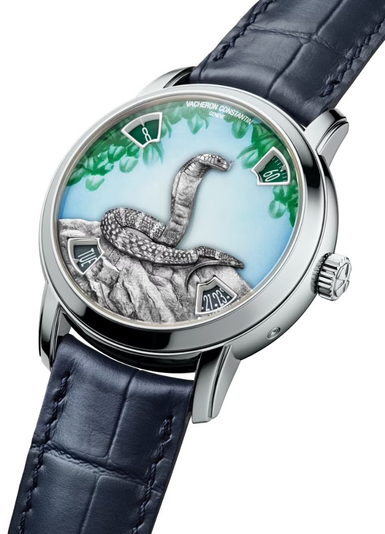 Vacheron Constantin Métiers d'Art La légende du zodiaque chinois - Année du Serpent_face