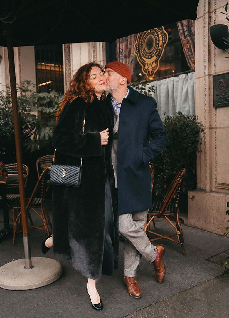 Saint Valentin restaurant bisou