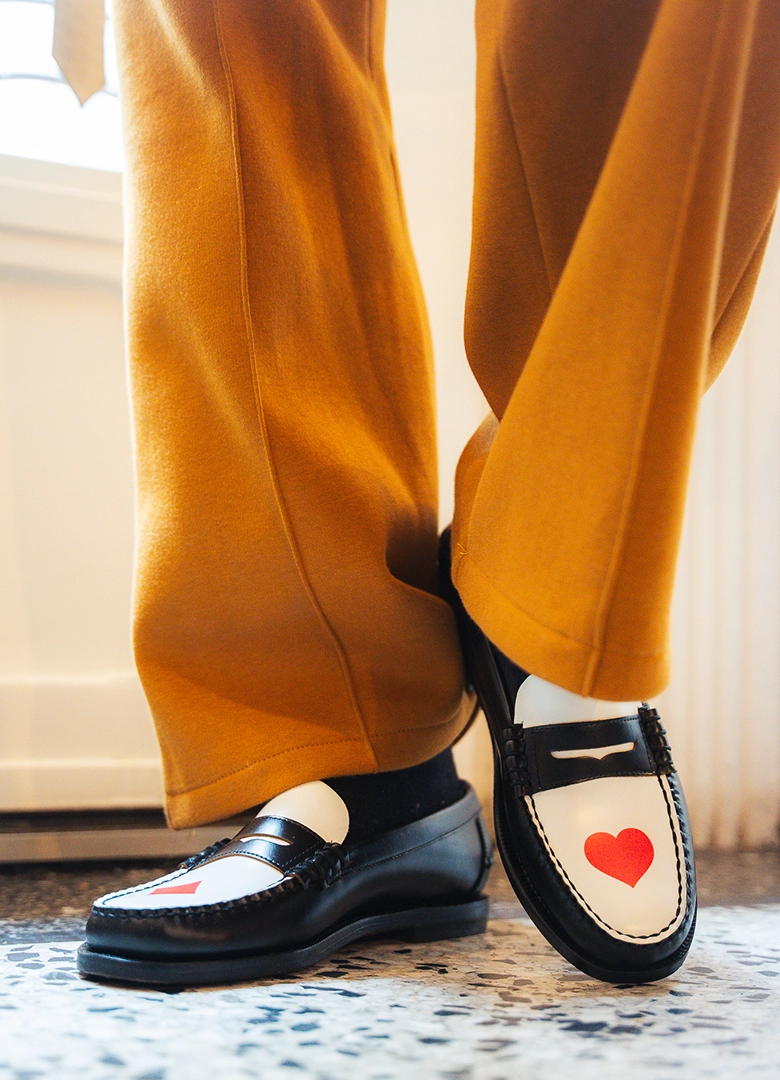 Saint Valentin theatre moccasins Sebago