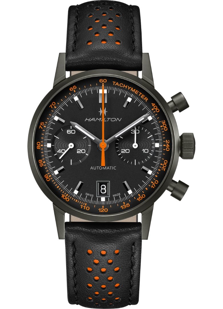 Hamilton_Intra-Matic Auto Chrono_Orange