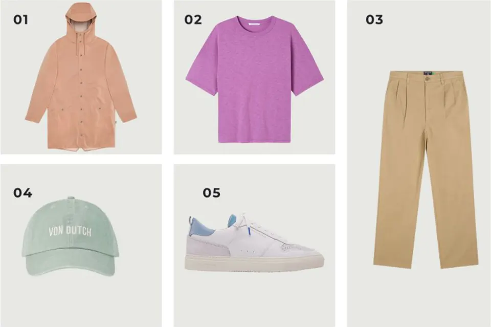tendance mode masculine printemps ete 2025 ice cream look