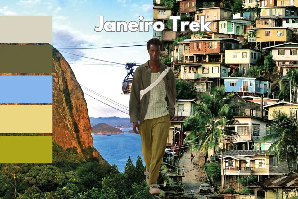 tendance mode masculine printemps ete 2025 janeiro trek
