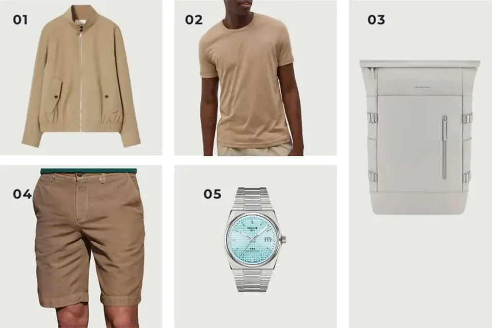 tendance mode masculine printemps ete 2025 mineral look