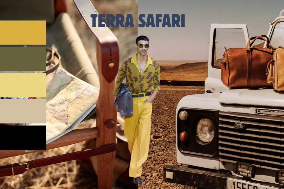 tendance mode masculine printemps ete 2025 terra safari