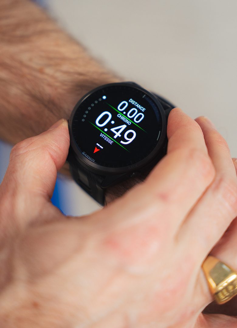 Tenue courir expert montre