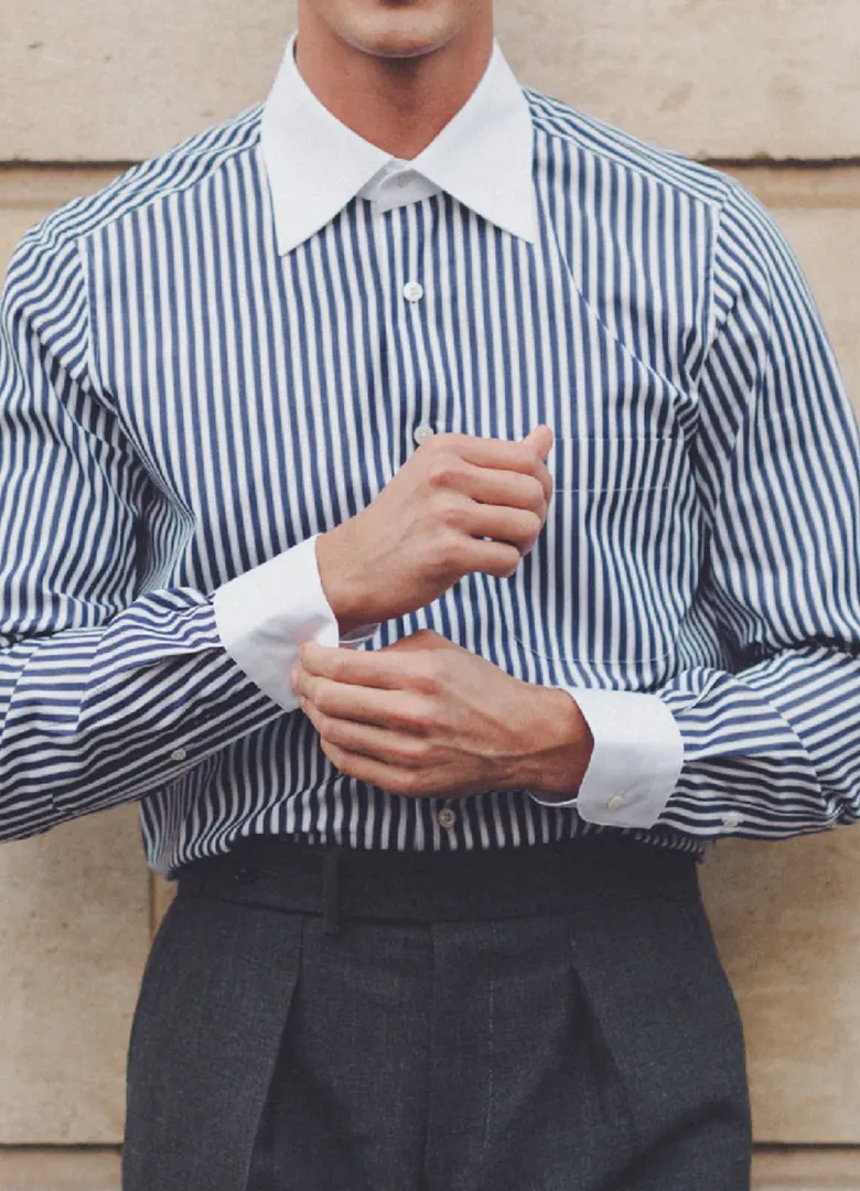 marque chemise sur mesure cotton society
