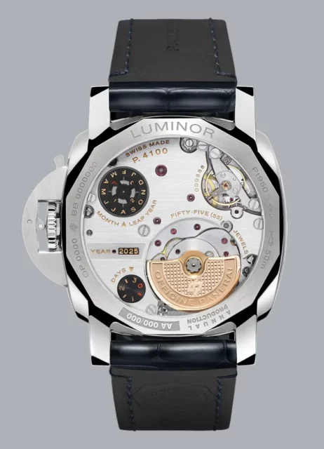 montre panerai luminor perpetual calendar gmt platinumtech mouvement
