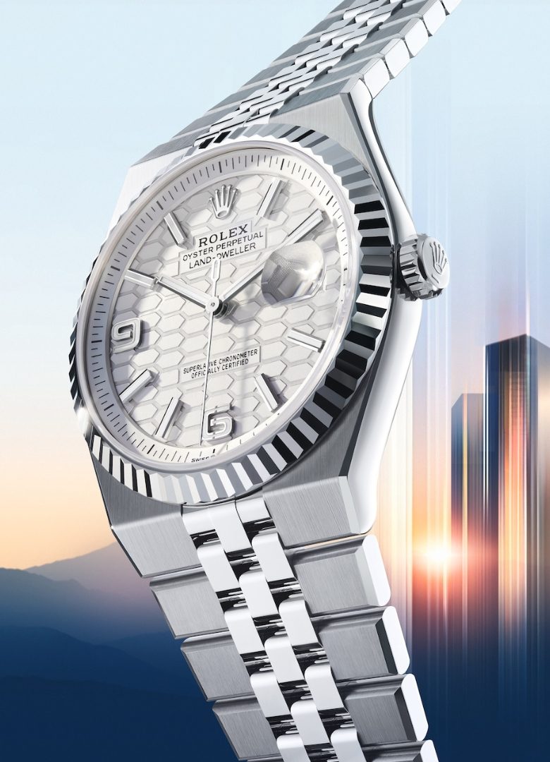 Rolex_Land-Dweller_Rolesor gris