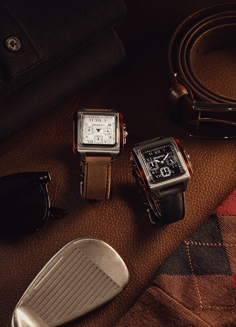 Montre Briston Kennedy chrono cuir