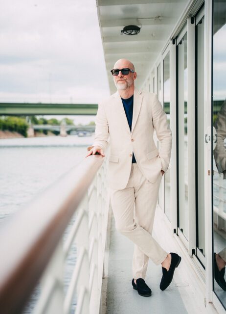 Mariage mer témoin look