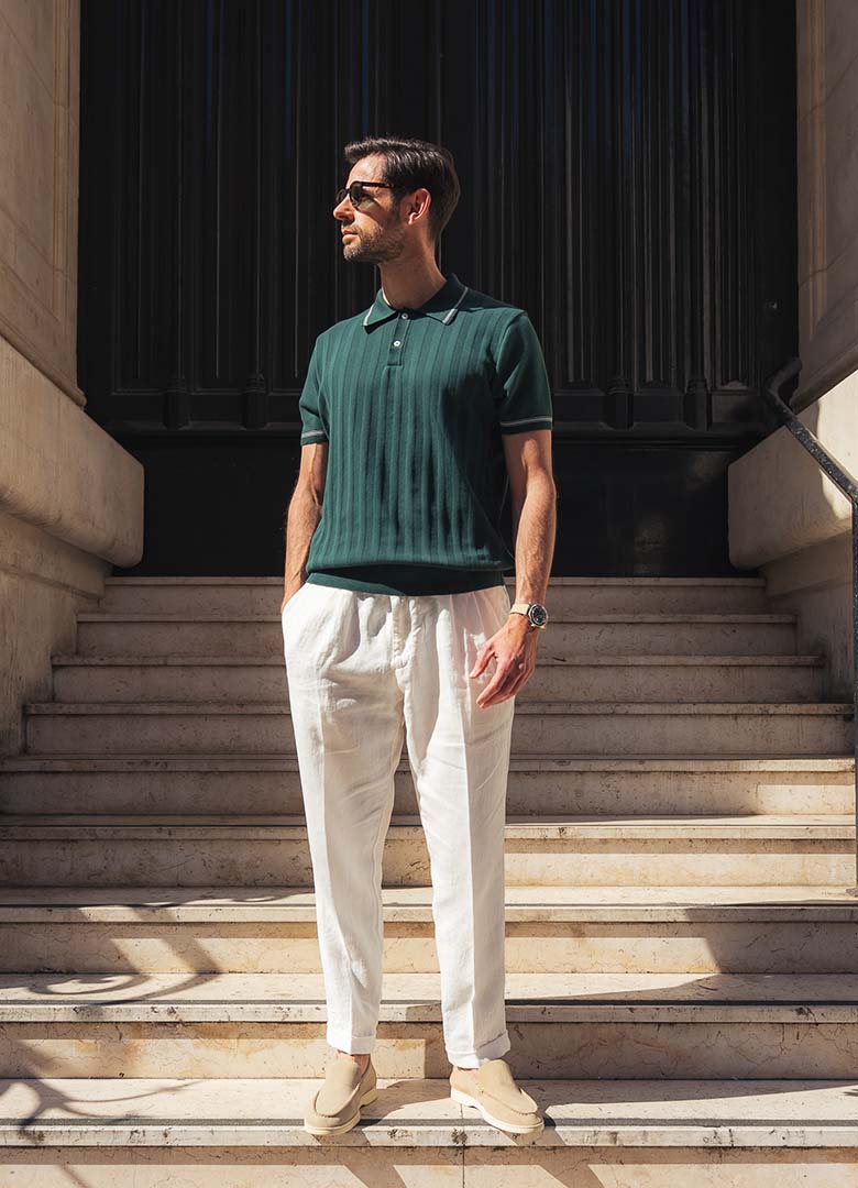 polo maille vert hast test avis