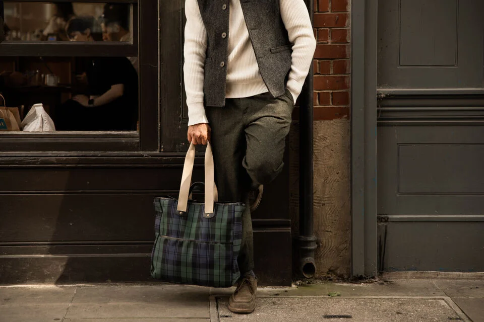Sac de voyage homme Missak de Bleu de Chauffe