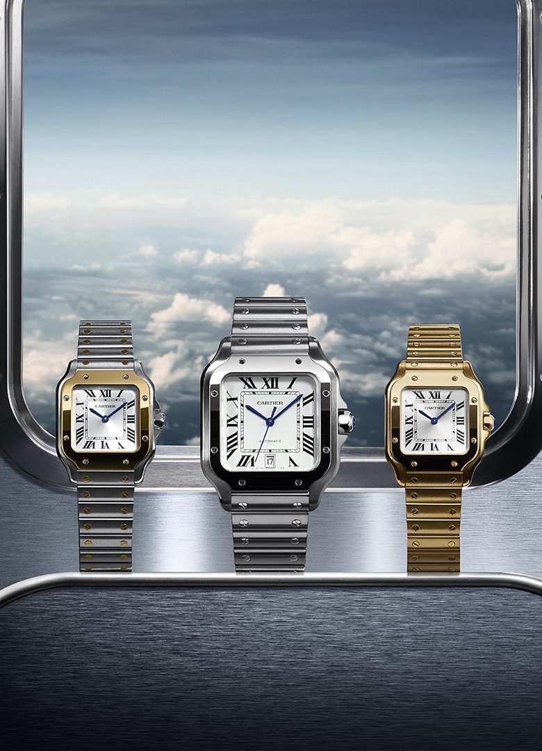 Cartier Santos Petit famille