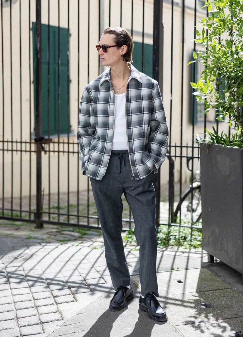 Couturier Parisien Chemise Carreaux