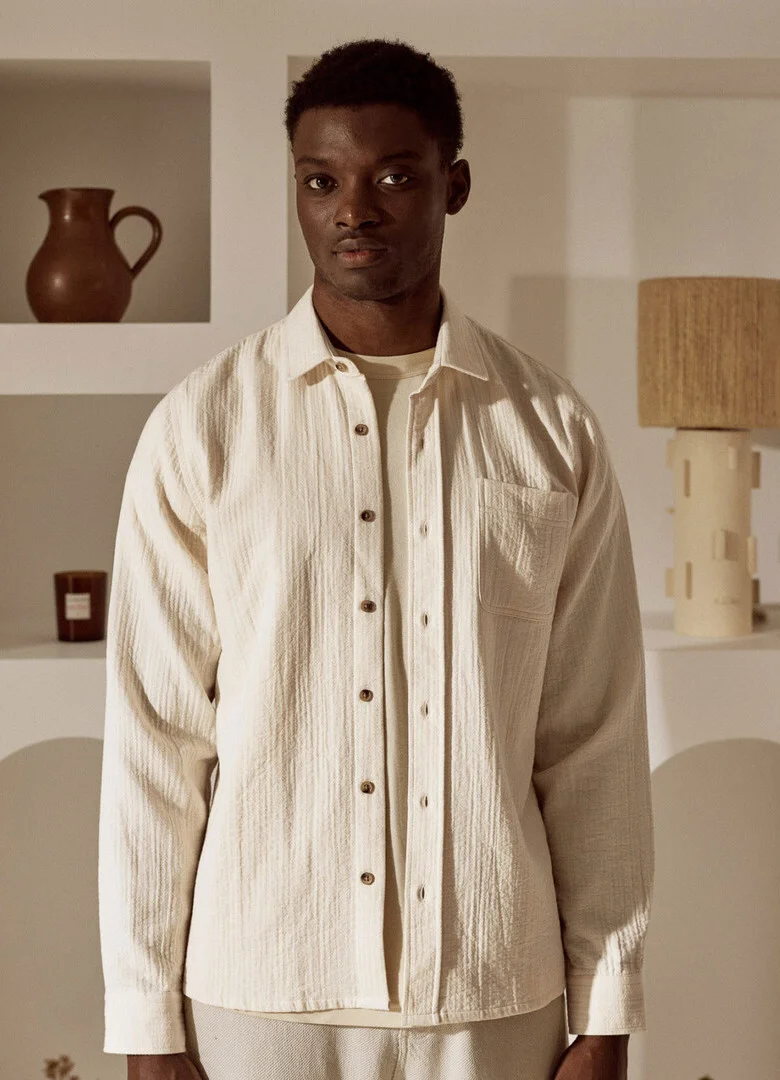 Faguo Chemise Texturee