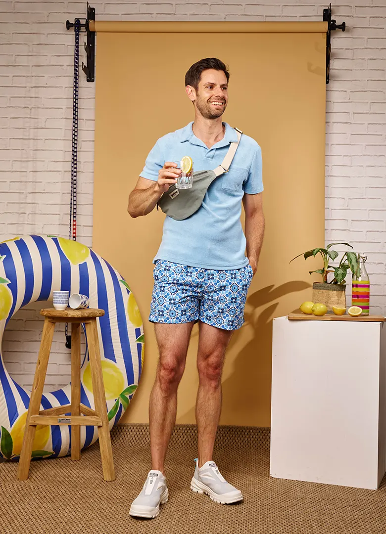 inspiration look homme ete bord de mer