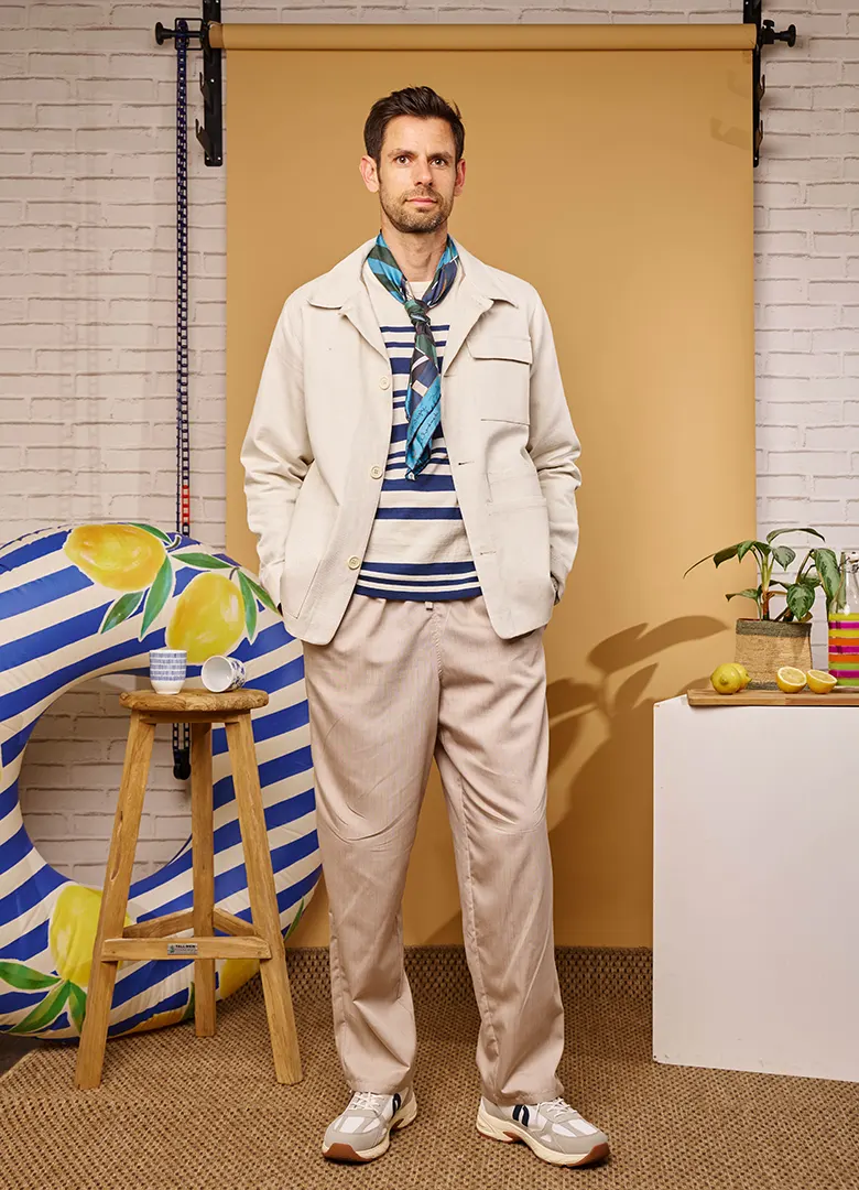 inspiration look homme ete coucher soleil